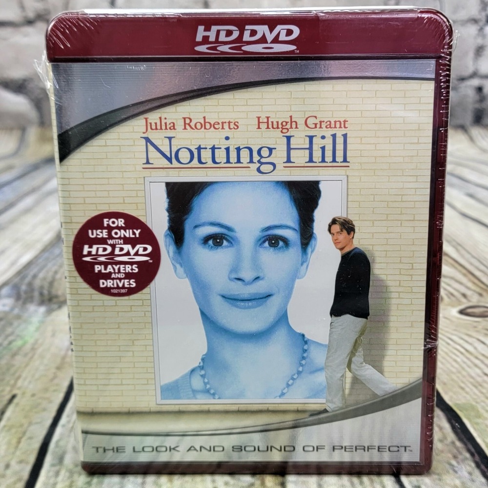 Notting Hill HD DVD Movie NEW Julia Roberts Hugh Grant‎ Widescreen Comedy